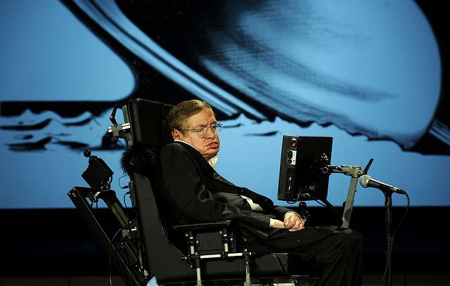 “Stephen Hawking NASA 50th” by NASA HQ PHOTO (CC:BY-NC)